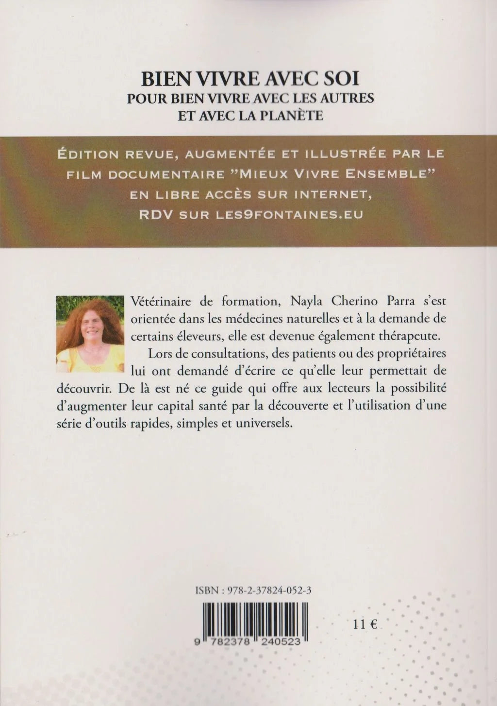livre bien vivre avec soi acupuncture paix bien etre